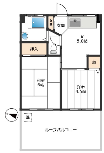 第一志伊ビルの間取り