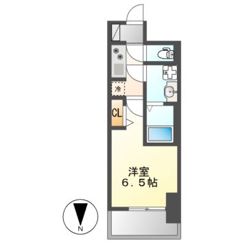 S-RESIDENCE今池駅前の間取り