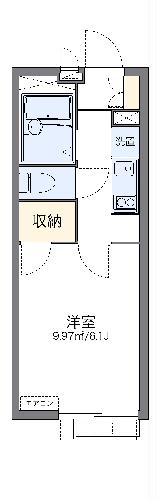 レオパレスセードルの間取り