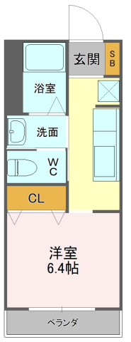 エアリー吉野町の間取り