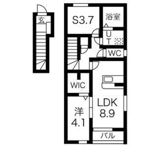 Ｃ．ｃｏｕｒｔの間取り