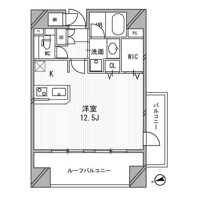 浅草橋レジデンスの間取り