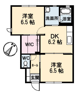 シャーメゾン則貞の間取り