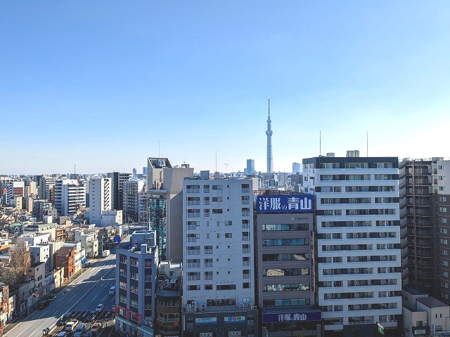 その他共有部分　15F非常階段からの眺望