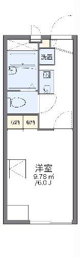 レオパレス堀川－１の間取り