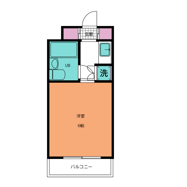 【キャッスルマンション狭山祇園の間取り】