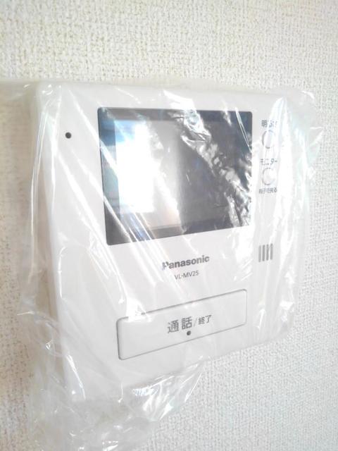 セキュリティ　モニター付きインターホンでセキュリティーも安心