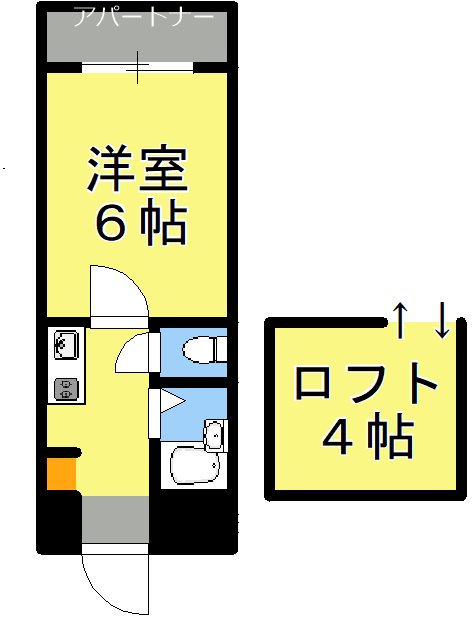 アップルハウス慶京の間取り