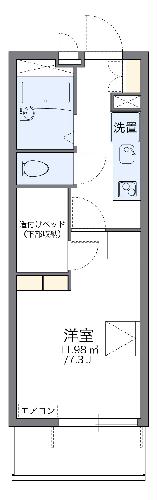 レオパレス新星の間取り