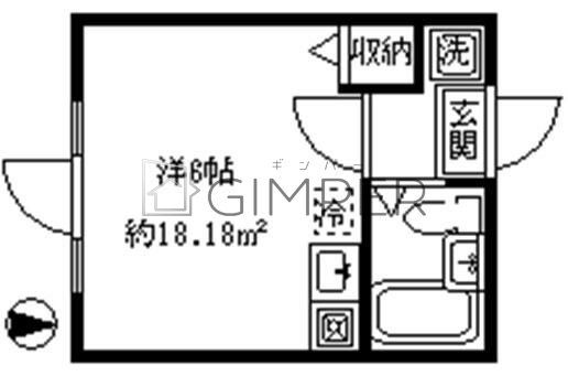 インペリアル東新宿の間取り