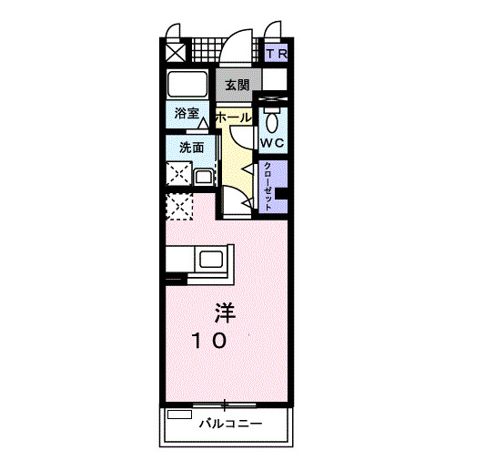 メゾン　フレシ ルの間取り