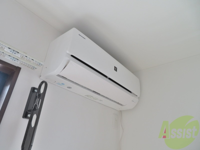 その他設備　エアコンが設置されているので各季節を快適に過ごせそうですね。