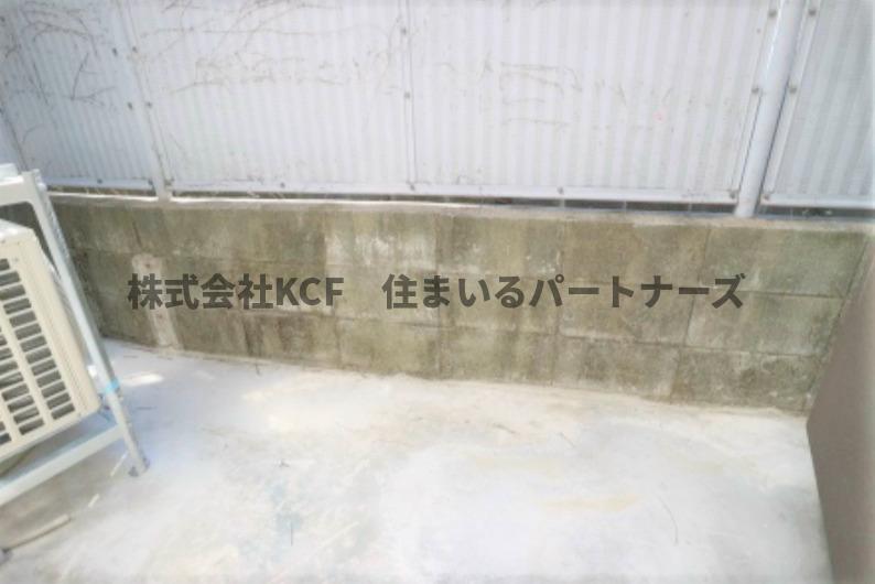 バルコニー　お庭の付いた物件です