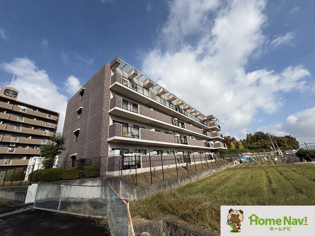 建物外観　YouTube検索、「ボヌール錦織公園」で案内動画が見れます