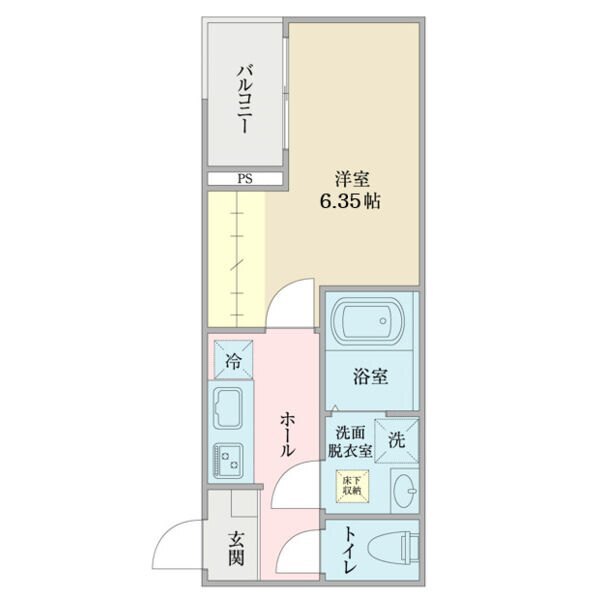 ＬＥＣＯＣＯＮ瑞穂（ルココン瑞穂）の間取り