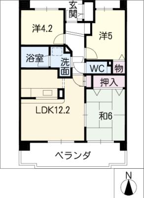 センチュリーハイランドイーストの間取り