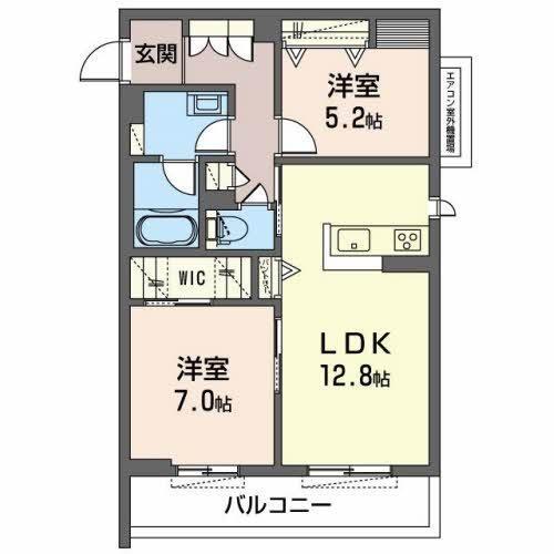 シャーメゾン　プチ　パレの間取り