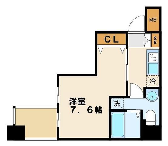 リヴシティ両国壱番館の間取り