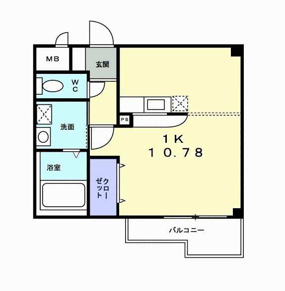 グレイシャス上田の間取り