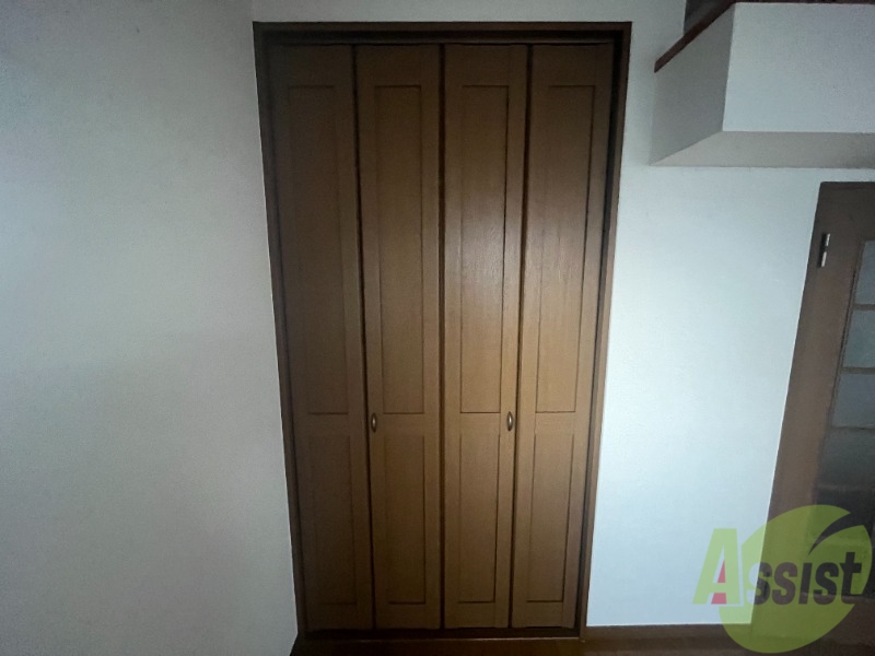 収納　こちらはクローゼットになります。中身はお楽しみに。