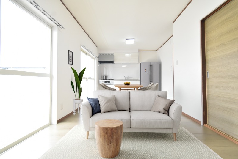 居室・リビング　ＣＧ家具写真になります。物件に付帯するものではありません。