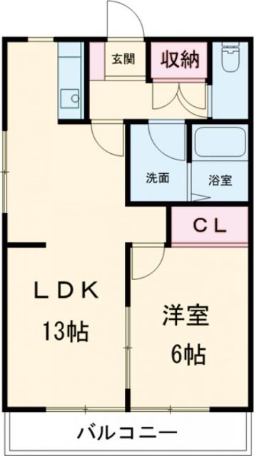 コートまきもりの間取り