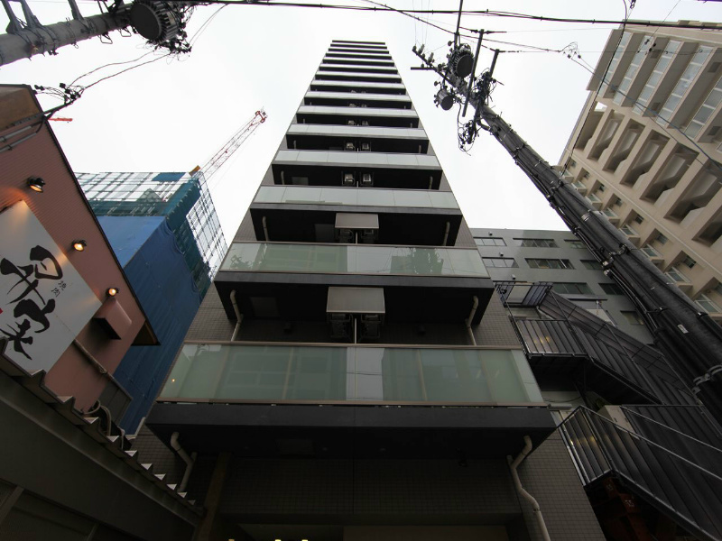 建物外観　外観　オートロック　防犯カメラ　宅配ＢＯＸ