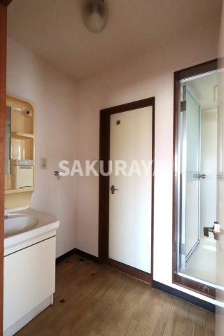 洗面設備　2025年7月撮影。