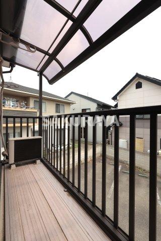 バルコニー　2025年7月撮影。