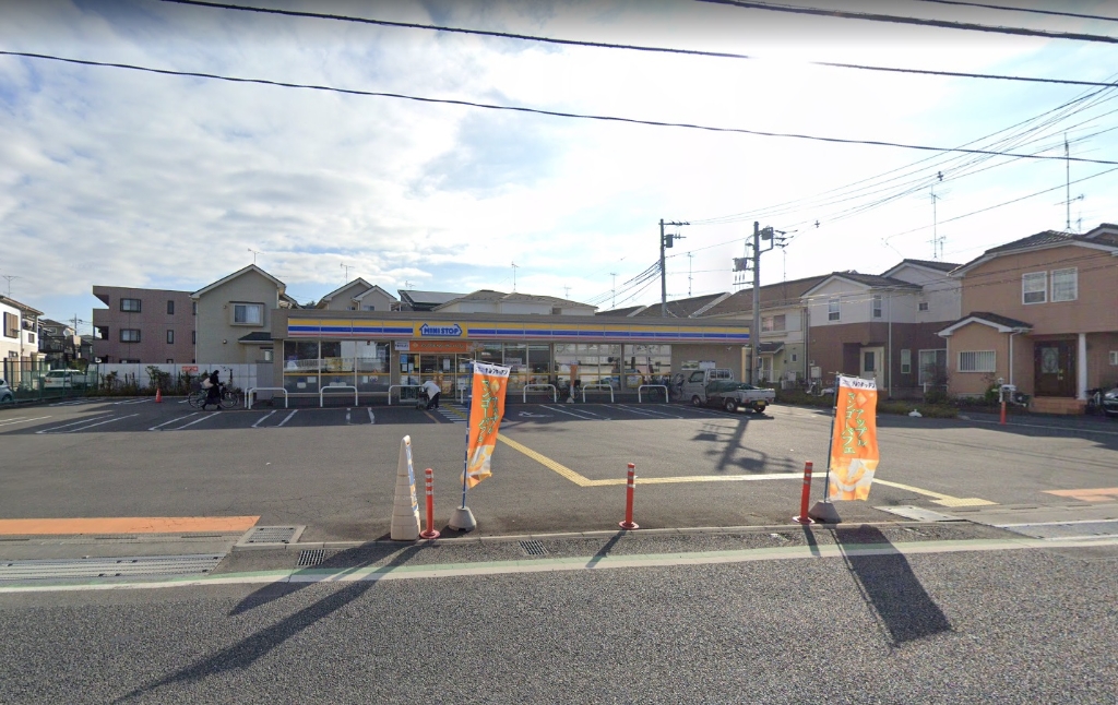 コンビニ　ミニストップ 志木市中宗岡1丁目店（コンビニ）まで1106m