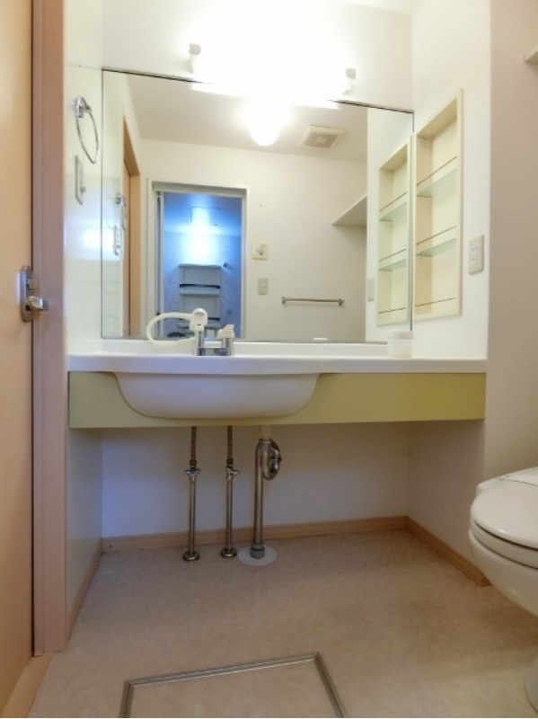 洗面設備　図面と現状に相違がある場合には現状を優先