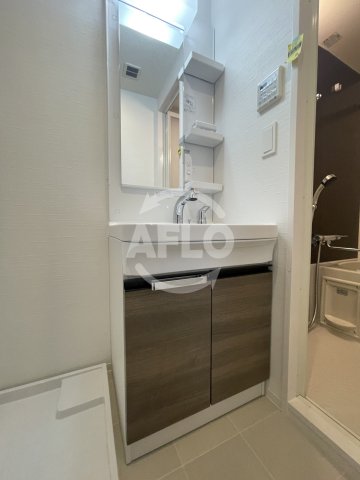 洗面設備　ファーストフィオーレ長田グランディール　独立洗面台