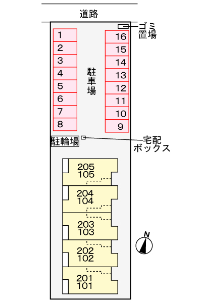 駐車場　駐車場