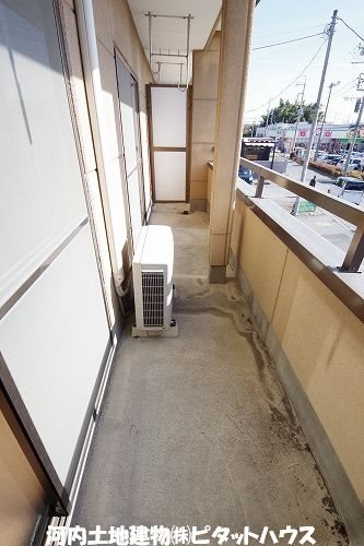 バルコニー　南向きバルコニー