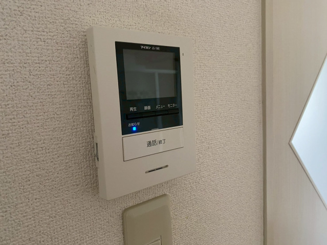セキュリティ　モニター付きインターホン