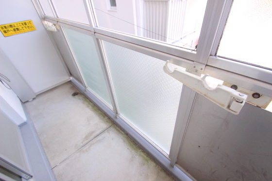 バルコニー　※別部屋の写真です