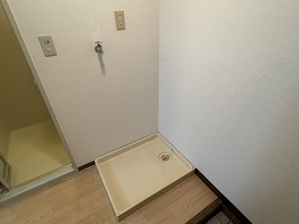 洗面設備　室内洗濯機置場