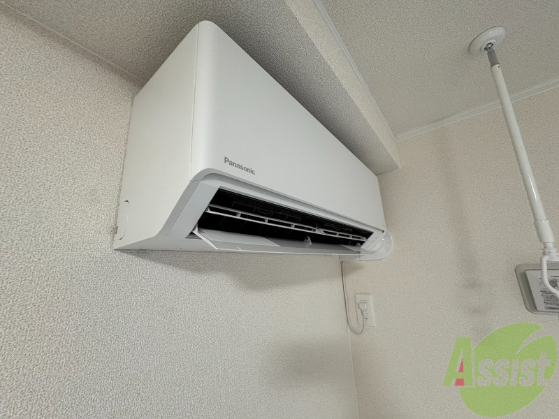 その他設備　エアコン付きです！夏でも冬でも安心ですね。