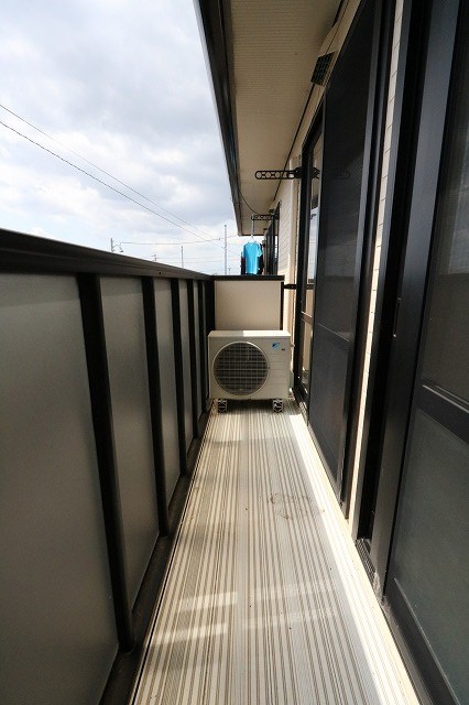 バルコニー　※201号室のものです