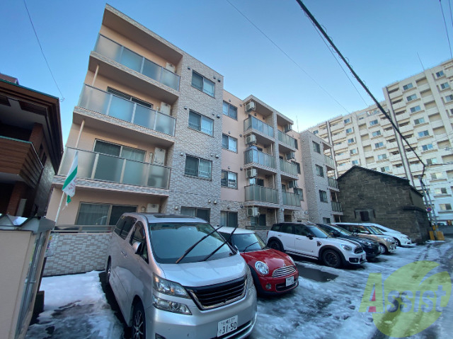 建物外観　札幌市中央区北四条東「Ｅ－ハイム札幌」