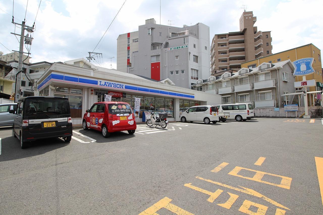 コンビニ　ローソン石神店（コンビニ）まで150m