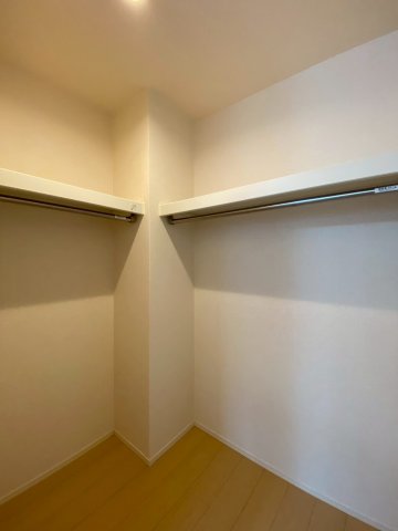 収納　大きなスペースがあり、収納には困りません