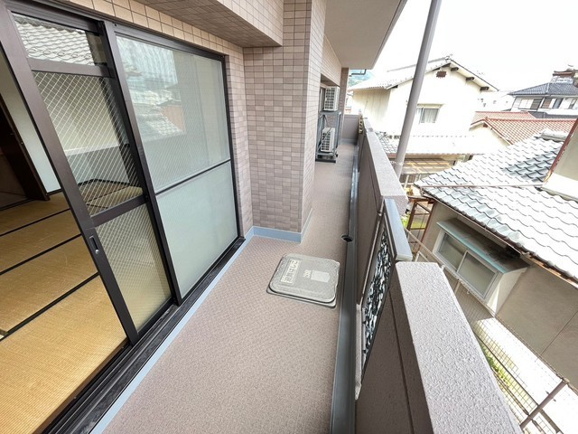 バルコニー　他号室の写真です