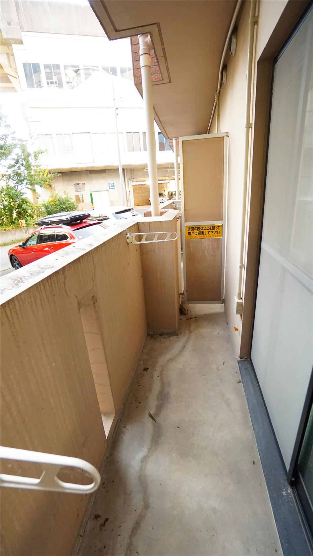 バルコニー　別のお部屋の写真です