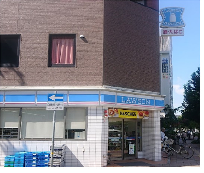 コンビニ　ローソン 兵庫大開通二丁目店（コンビニ）まで64m