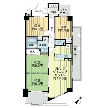 サーパス旗ヶ崎_間取り_0