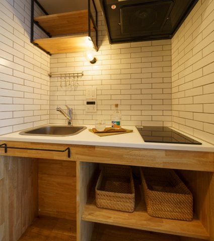 キッチン　モデルルームです・家具小物類はつきません