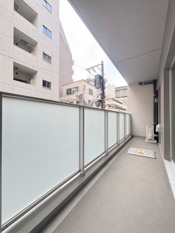 バルコニー　広々としたバルコニーです