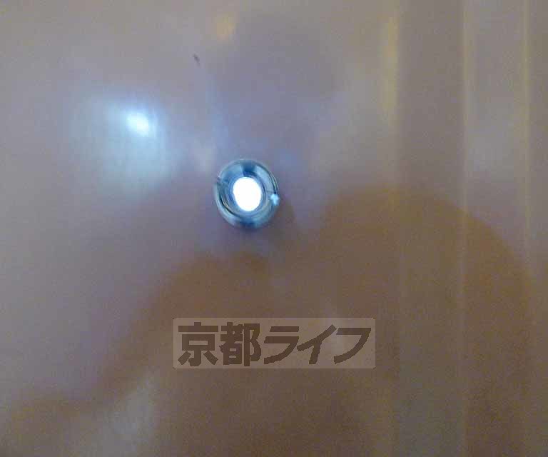 セキュリティ　来客も確認できます。