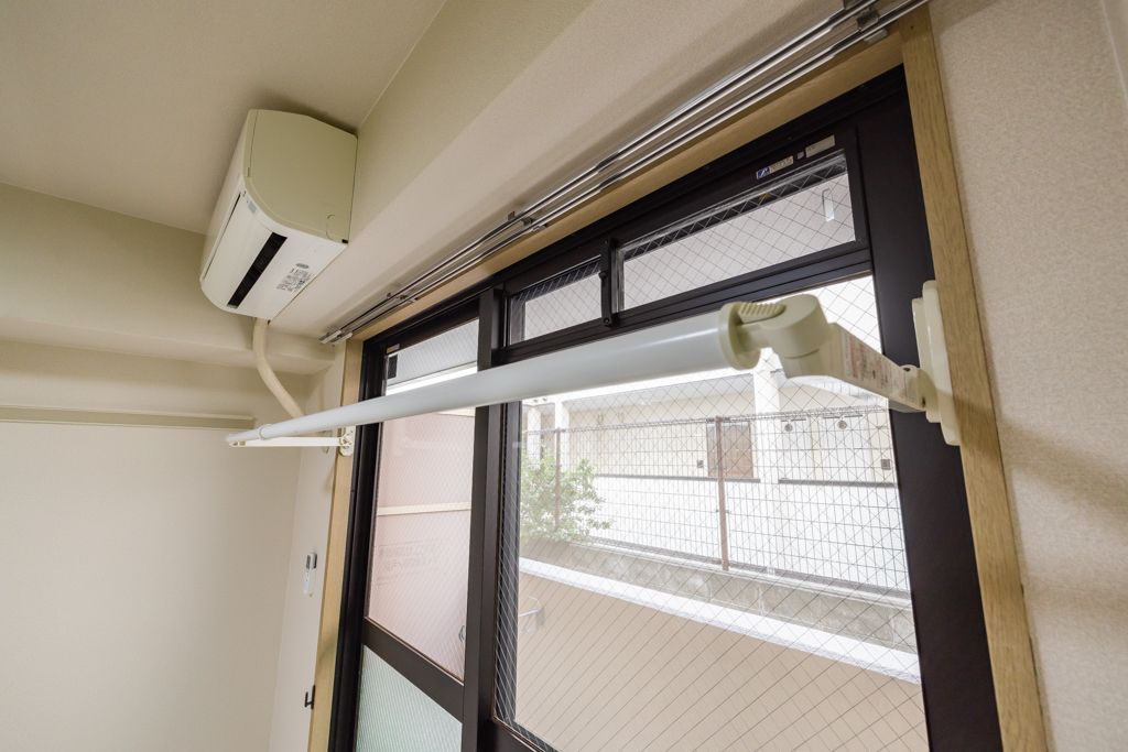 その他設備　雨の日も便利♪室内物干し器
